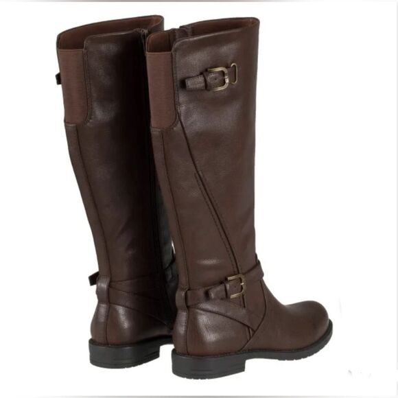 BARETRAPS Women's Tall Riding Boots Brown Size 10 - Picture 4 of 10